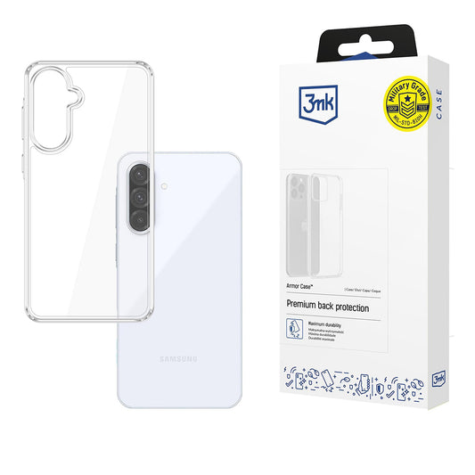 Tok Samsung Galaxy A36 A366-hez, 3MK, Armor, Átlátszó