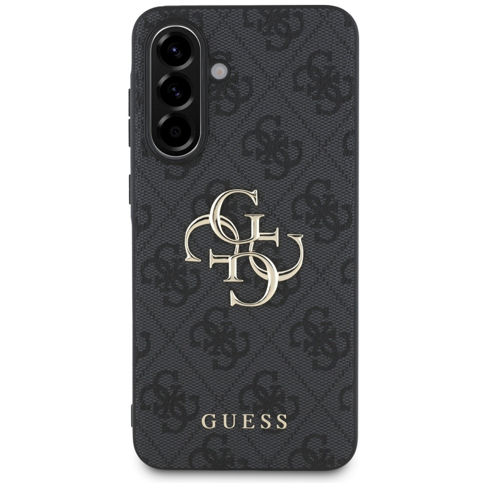 Tok Samsung Galaxy A36 A366-hoz, Guess, 4G Big Logo, Fekete