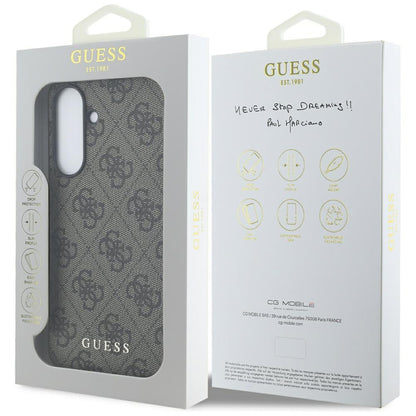 Case for Samsung Galaxy A36 A366, Guess, 4G Classic, Black