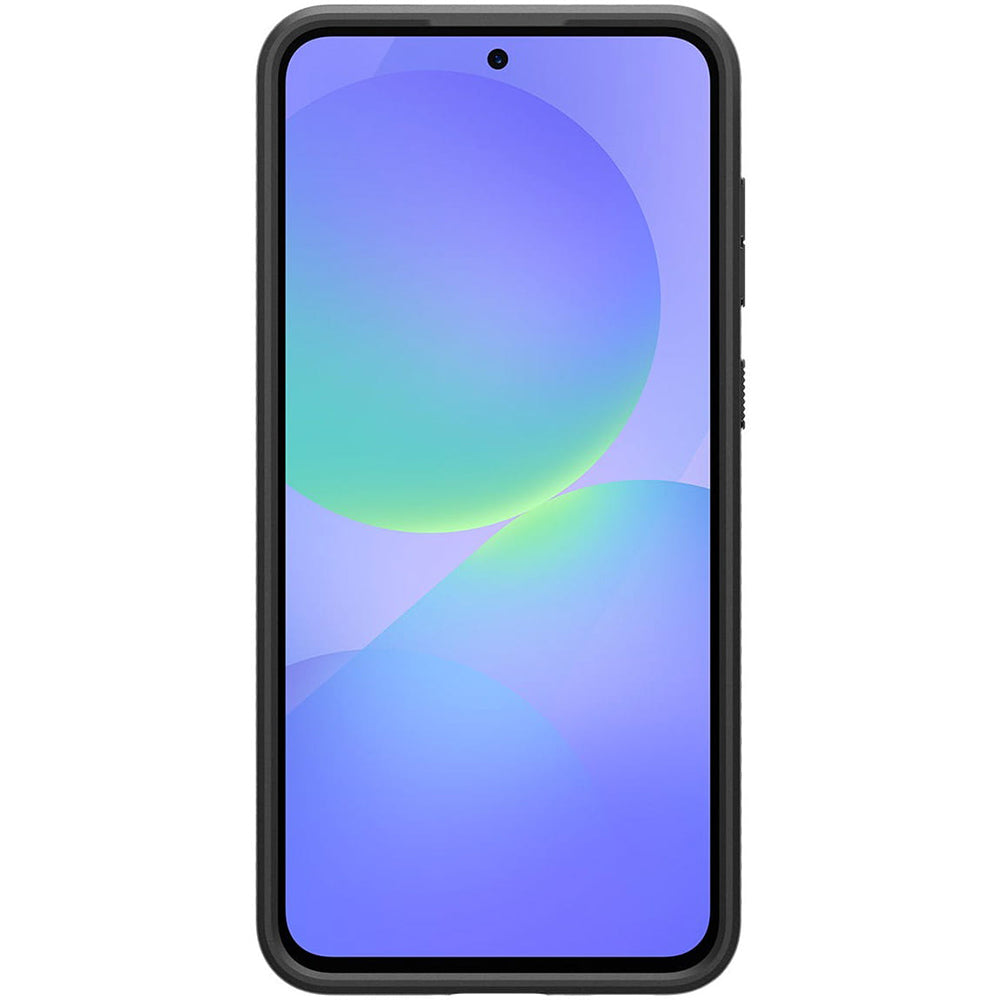 Tok Samsung Galaxy A36 A366-hoz, Spigen, Liquid Air, Matt Fekete ACS09199