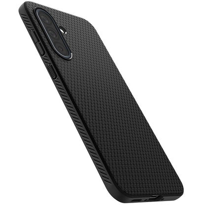 Tok Samsung Galaxy A36 A366-hoz, Spigen, Liquid Air, Matt Fekete ACS09199