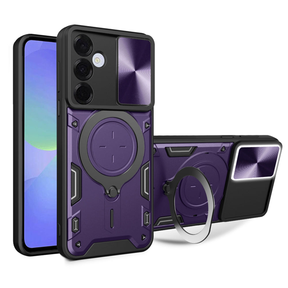 Tok Samsung Galaxy A36 A366-hez, Techsuit, CamGuard Pro, Lila