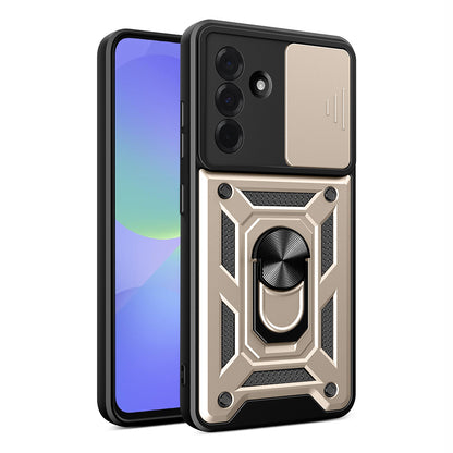 Tok Samsung Galaxy A36 A366-hez, Techsuit, CamShield, Arany