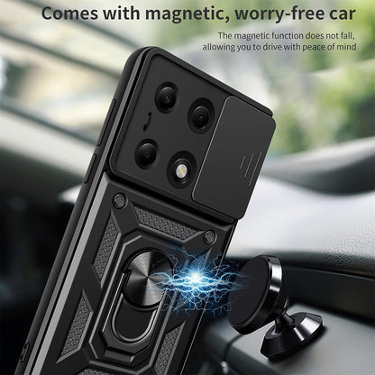 Tok Samsung Galaxy A36 A366-hez, Techsuit, CamShield, Zöld