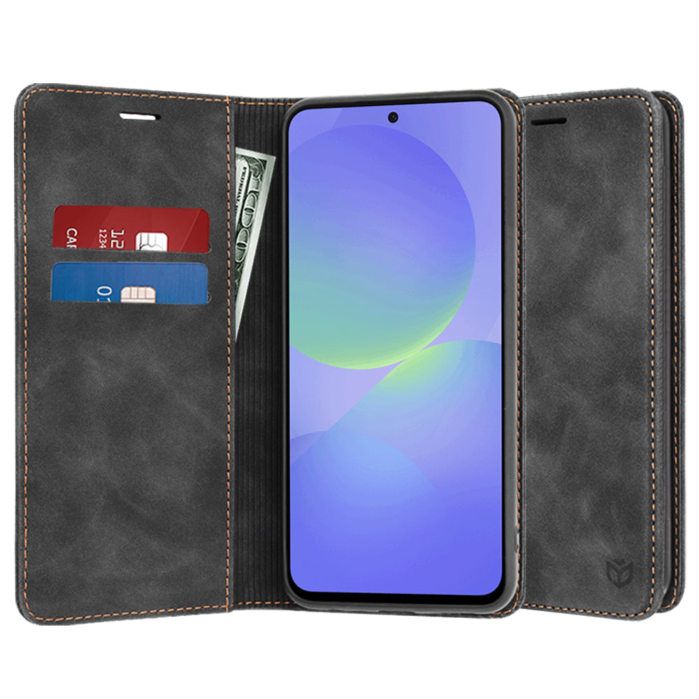 Tok Samsung Galaxy A36 A366-hez, Techsuit, Confy, Fekete