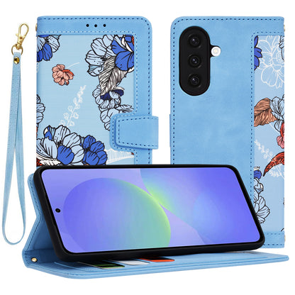Tok Samsung Galaxy A36 A366-hez, Techsuit, FlipCraft, Kék