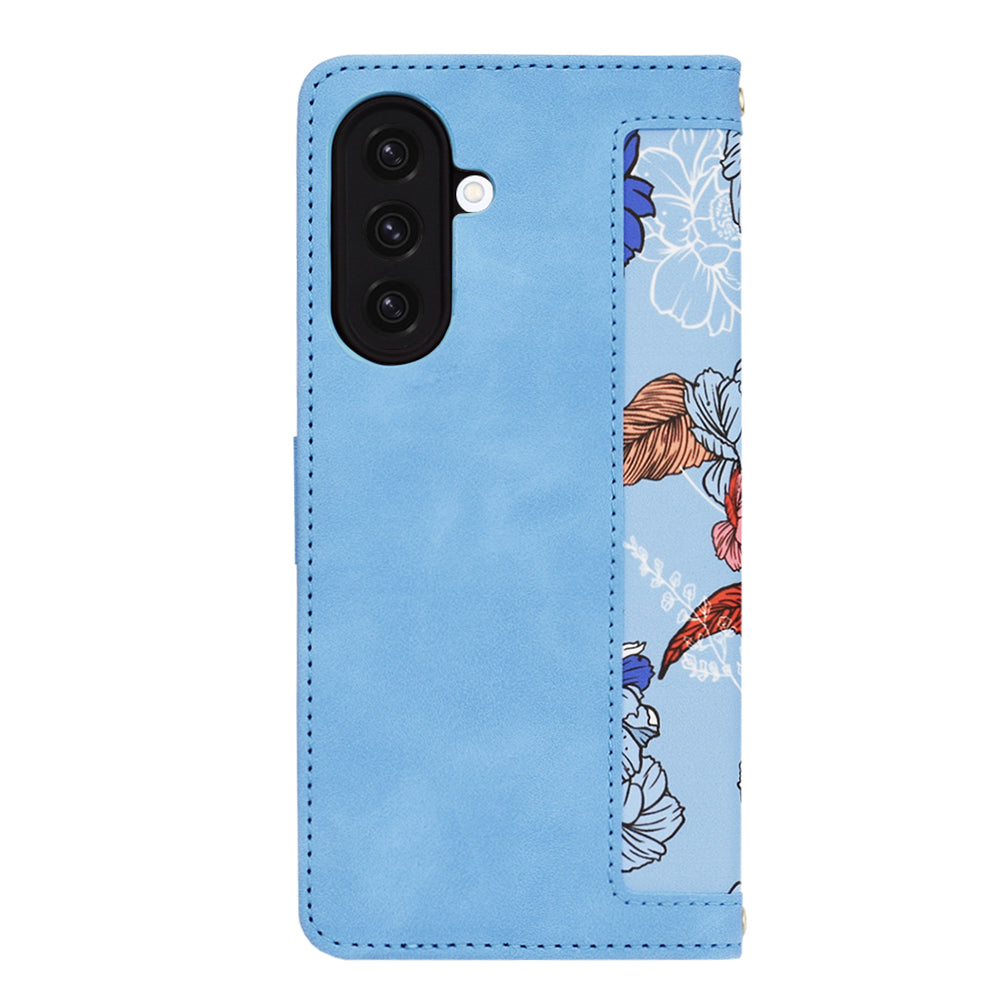 Tok Samsung Galaxy A36 A366-hez, Techsuit, FlipCraft, Kék