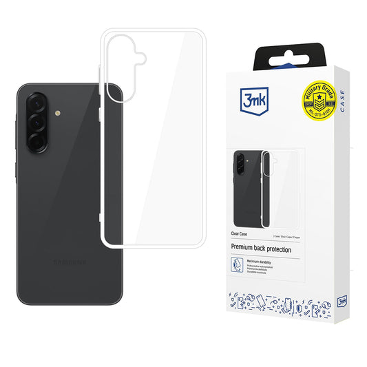 Samsung Galaxy A37 5G tok, 3MK, Átlátszó, Tiszta