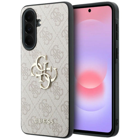 Samsung Galaxy A37 5G tok, Guess, 4G Nagy Logó, Rózsaszín