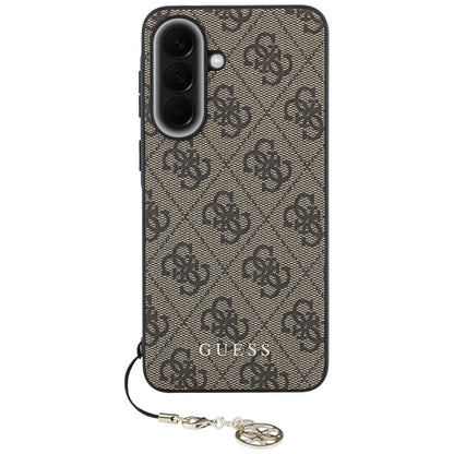 Tok Samsung Galaxy A37 5G-hez, Guess, 4G Classic Logo Charm, Barna