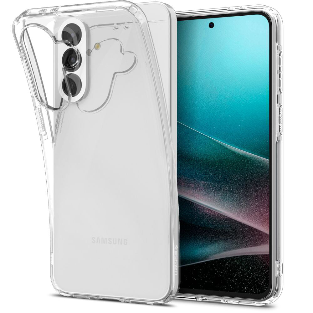 Tok Samsung Galaxy A37 5G-hez, Spigen, Liquid Crystal, Átlátszó ACS11132