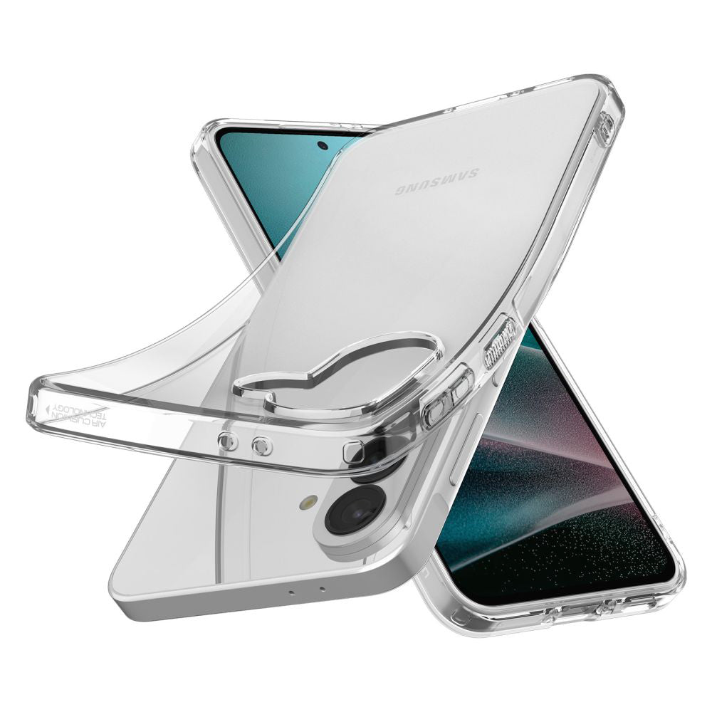 Tok Samsung Galaxy A37 5G-hez, Spigen, Liquid Crystal, Átlátszó ACS11132
