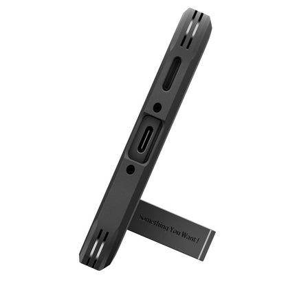 Tokozás a Samsung Galaxy A37 5G-hez, Spigen, Tough Armor, Fekete ACS11131