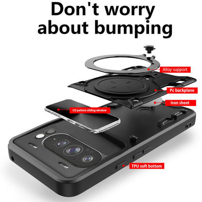 Tok a Samsung Galaxy A37 5G-hez, Techsuit, CamGuard Pro, Fekete