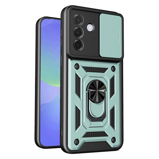 Tok Samsung Galaxy A37 5G-hez, Techsuit, CamShield, Zöld