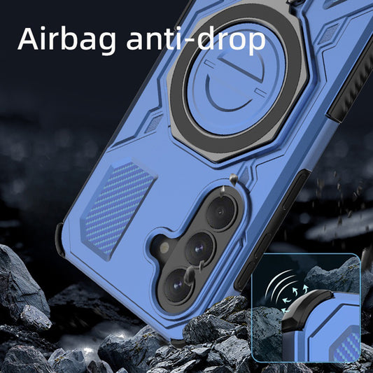 Tok Samsung Galaxy A37 5G-hez, Techsuit, Carbon Shield Pro, Rózsaszín