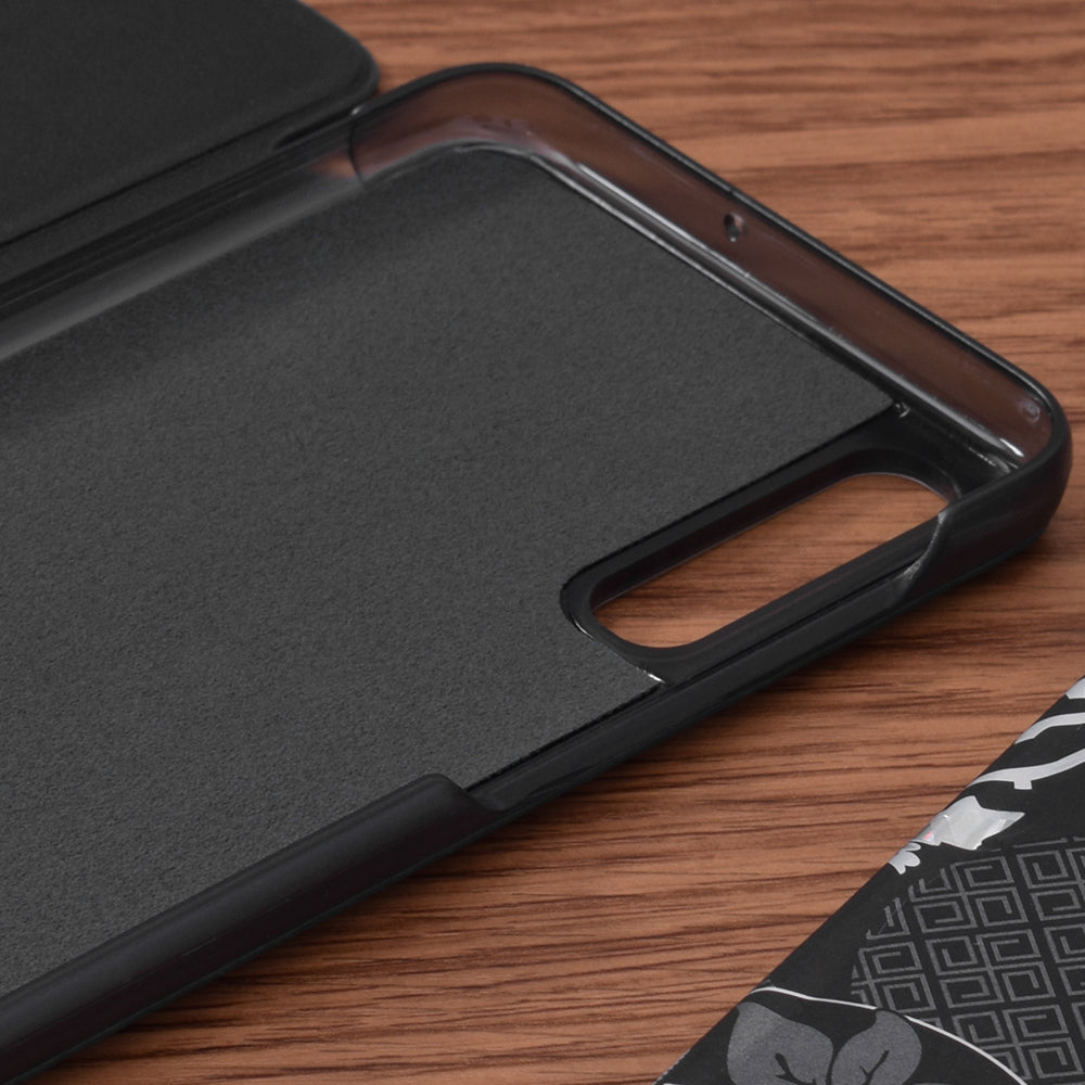 Tok Samsung Galaxy A50s A507 / A30s A307 / A50 A505 készülékhez, Techsuit, eFold, Fekete