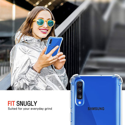 Tok Samsung Galaxy A50s A507 / A30s A307 / A50 A505 készülékhez, Techsuit, ütésálló, átlátszó