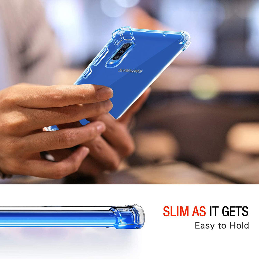 Tok Samsung Galaxy A50s A507 / A30s A307 / A50 A505 készülékhez, Techsuit, ütésálló, átlátszó