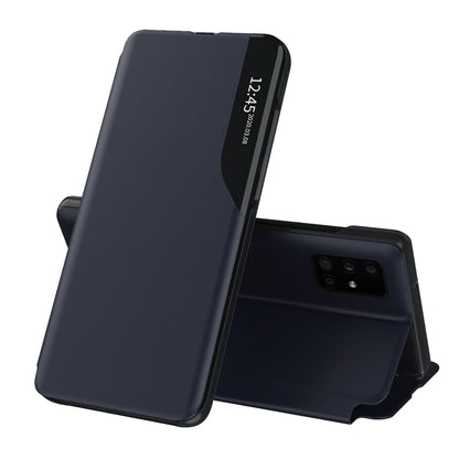 Tok Samsung Galaxy A51 A515-hez, Techsuit, eFold, Sötétkék