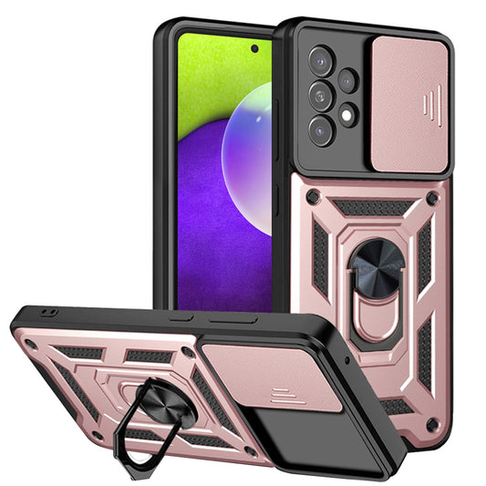 Tok Samsung Galaxy A52s 5G A528 / A52 5G A526 / A52 A525, Techsuit, CamShield, Rózsaszín