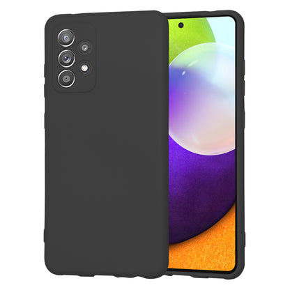 Tok Samsung Galaxy A52s 5G A528 / A52 5G A526 / A52 A525, Techsuit, SoftFlex, Fekete