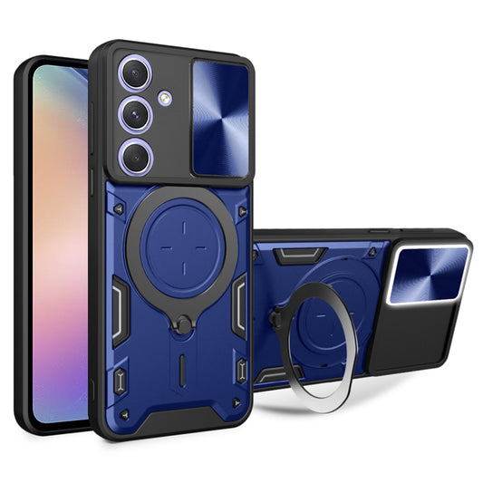 Tok Samsung Galaxy A54 A546-hez, Techsuit, CamGuard Pro, Kék