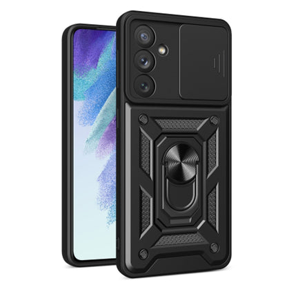 Tok Samsung Galaxy A54 A546-hoz, Techsuit, CamShield, Fekete