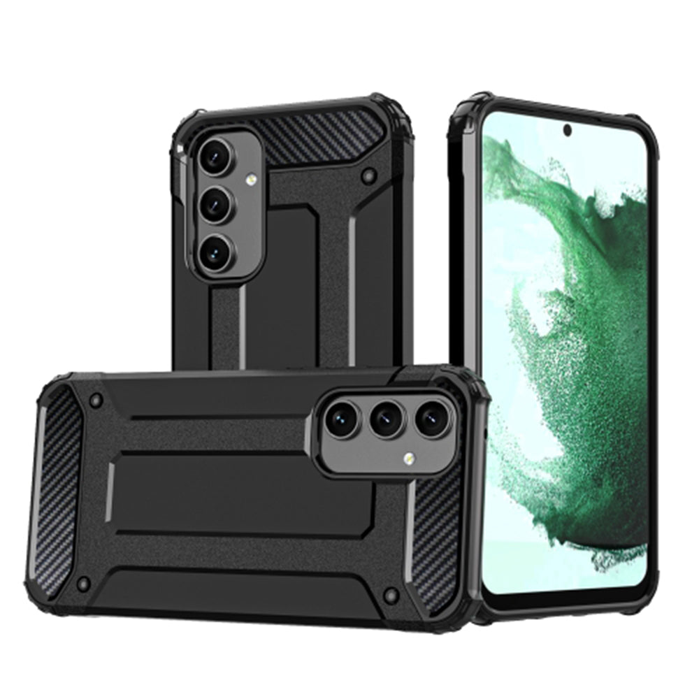 Case for Samsung Galaxy A54 A546, Techsuit, Hybrid Armor, Black