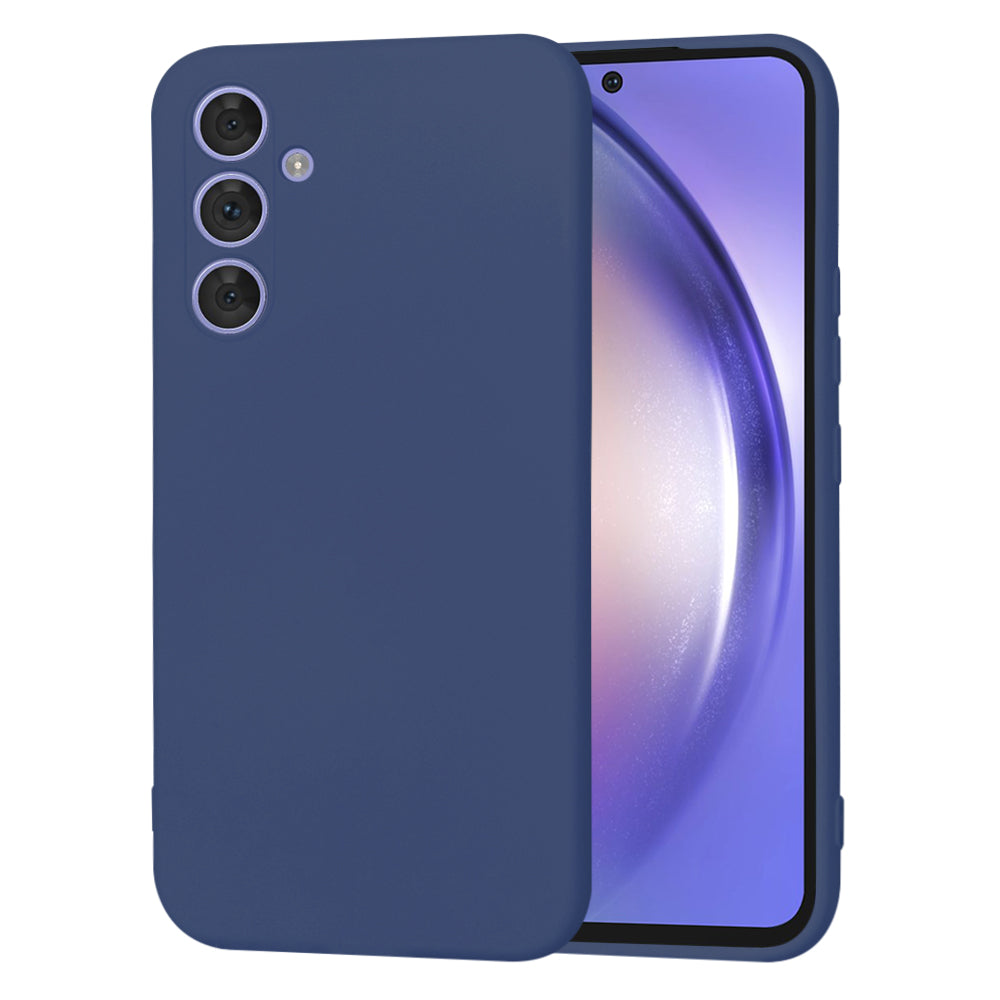 Tok Samsung Galaxy A54 A546-hoz, Techsuit, SoftFlex, Tengerészkék