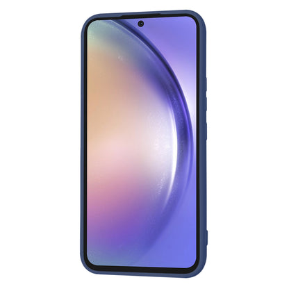 Tok Samsung Galaxy A54 A546-hoz, Techsuit, SoftFlex, Tengerészkék