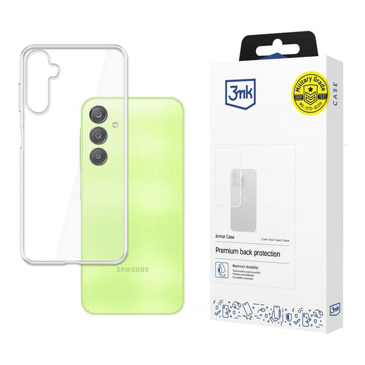 Tok Samsung Galaxy A55 5G A556-hoz, 3MK, Armor, Átlátszó