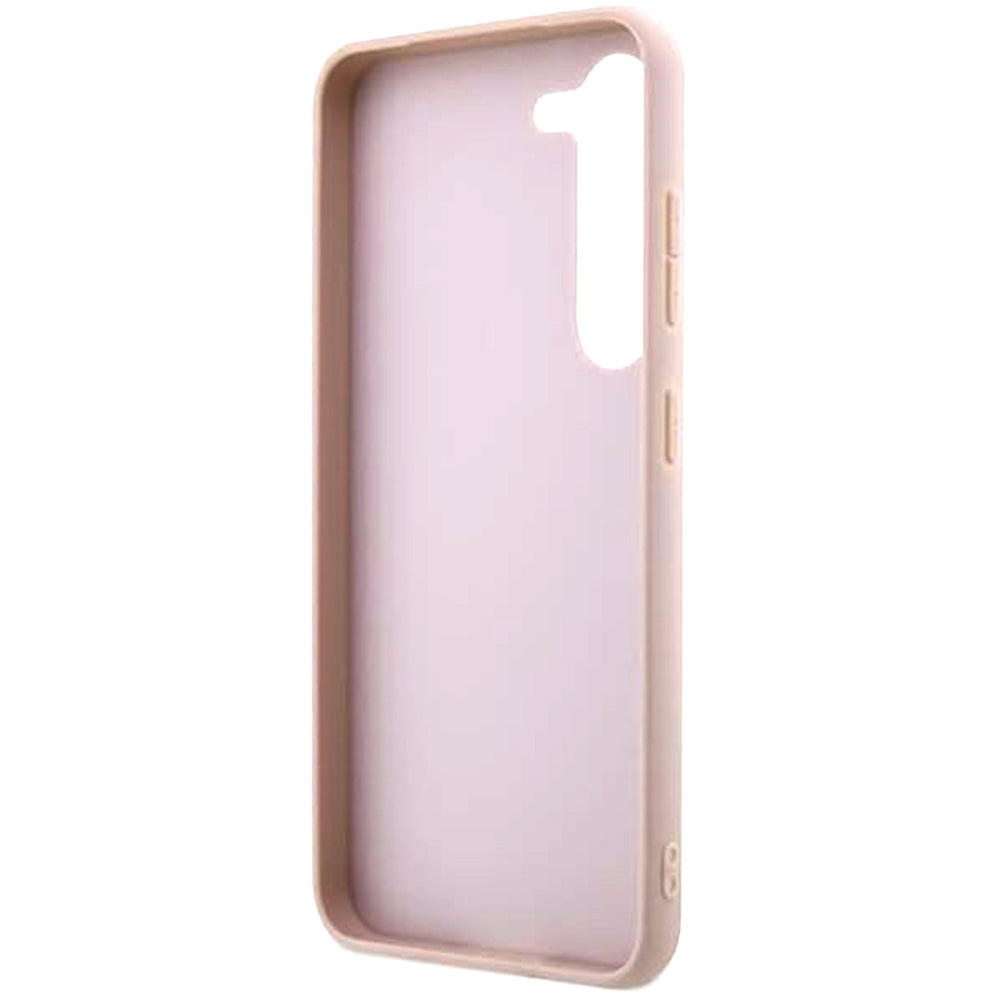 Tok Samsung Galaxy A55 5G A556-hoz, Guess, 4G Big Logo, Rózsaszín