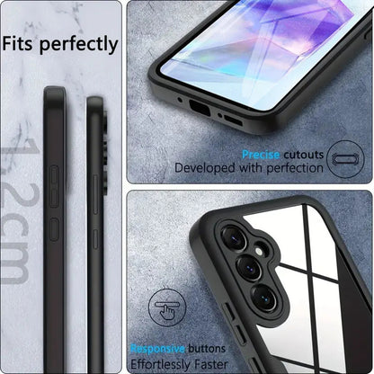 Tok Samsung Galaxy A55 5G A556-hoz, Techsuit, ColorVerse 360, Lila