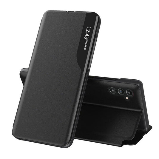 Tok Samsung Galaxy A55 5G A556-hoz, Techsuit, eFold, Fekete