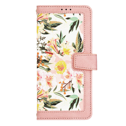 Tok Samsung Galaxy A55 5G A556-hoz, Techsuit, FlipCraft, Rózsaszín