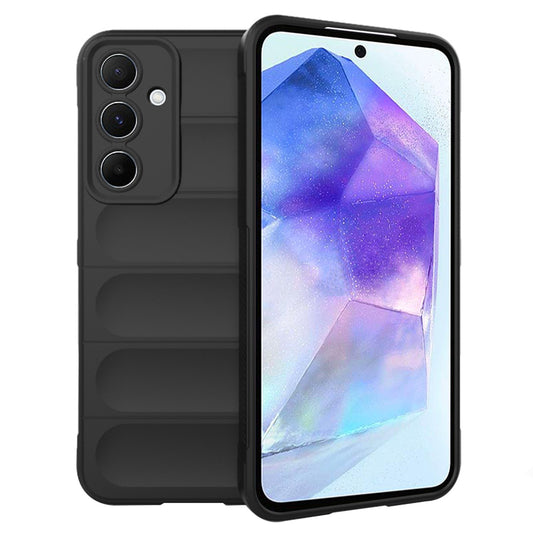Tok Samsung Galaxy A55 5G A556-hoz, Techsuit, Magic Shield, Fekete