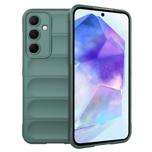Tok Samsung Galaxy A55 5G A556-hoz, Techsuit, Magic Shield, Zöld