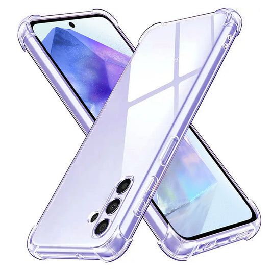Samsung Galaxy A55 5G A556 tok, Techsuit, Ütésálló Átlátszó, Átlátszó