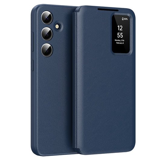 Tok Samsung Galaxy A55 5G A556-hoz, Techsuit, SmartView, Kék