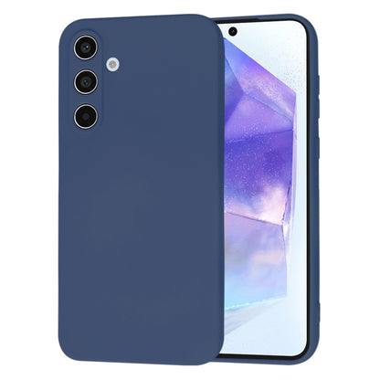 Tok Samsung Galaxy A55 5G A556-hoz, Techsuit, SoftFlex, Tengerészkék