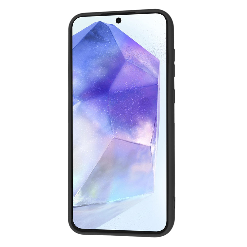 Tok Samsung Galaxy A55 5G A556-hoz, Techsuit, SoftFlex, Fekete