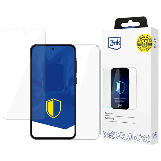 Tok Samsung Galaxy A56 A566 / A36 A366, 3MK, ComfortDuo, Átlátszó