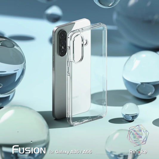 Tok Samsung Galaxy A56 A566 / A36 A366-hoz, Ringke, Fusion, Átlátszó