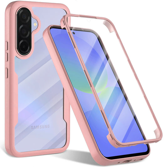 Tok Samsung Galaxy A56 A566 / A36 A366, Techsuit, ColorVerse 360, Rózsaszín