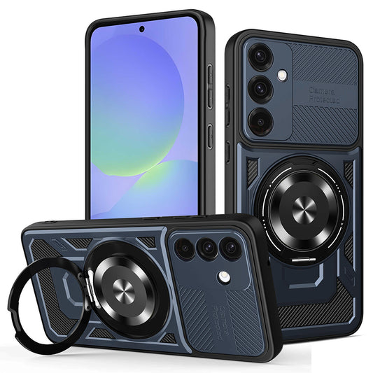 Tok Samsung Galaxy A56 A566 / A36 A366-hez, Techsuit, RuggedCam, Kék