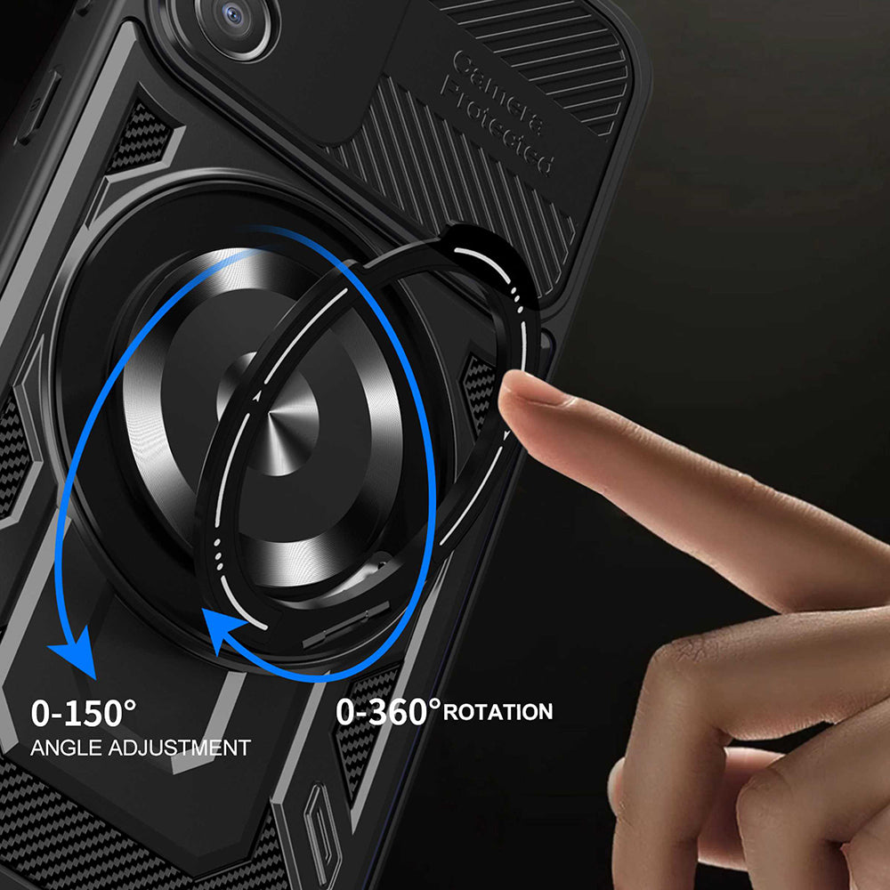 Case for Samsung Galaxy A56 A566 / A36 A366, Techsuit, RuggedCam, Blue
