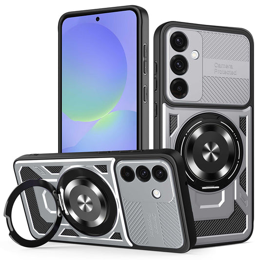 Tok Samsung Galaxy A56 A566 / A36 A366, Techsuit, RuggedCam, Szürke