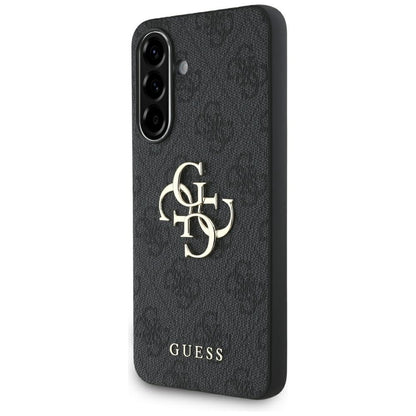 Case for Samsung Galaxy A56 A566, Guess, 4G Big Logo, Black