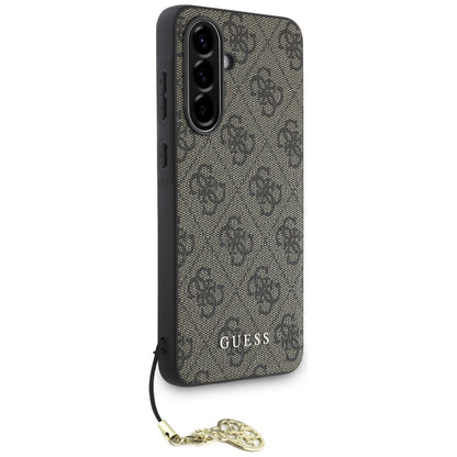 Tok Samsung Galaxy A56 A566-hoz, Guess, 4G Charm, Barna